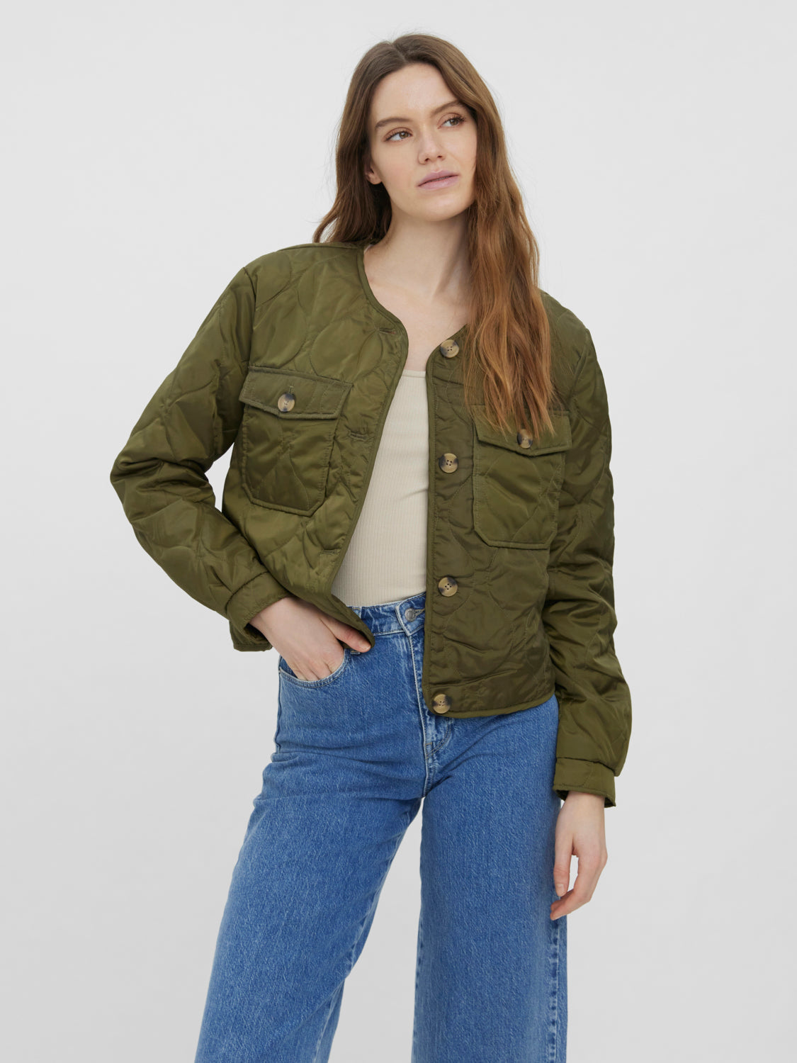 VMNELLA Jacket - Dark Olive